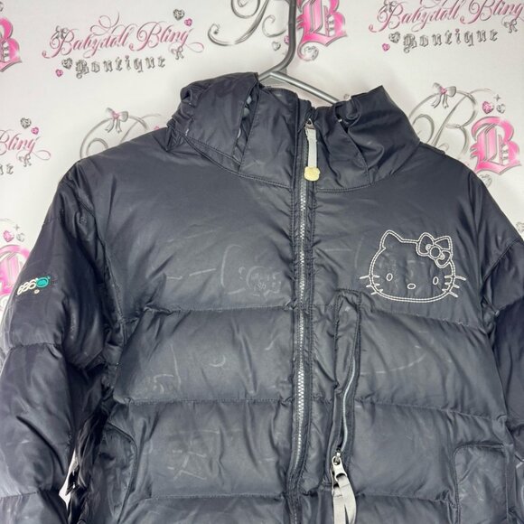 686 hello kitty coat jacket puffer winter 2005 rare vintage collectors item - Picture 4 of 12